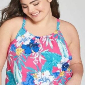 Cacique by Lane Bryant Swim Tankini Top Swim and Skirt Swimsuit